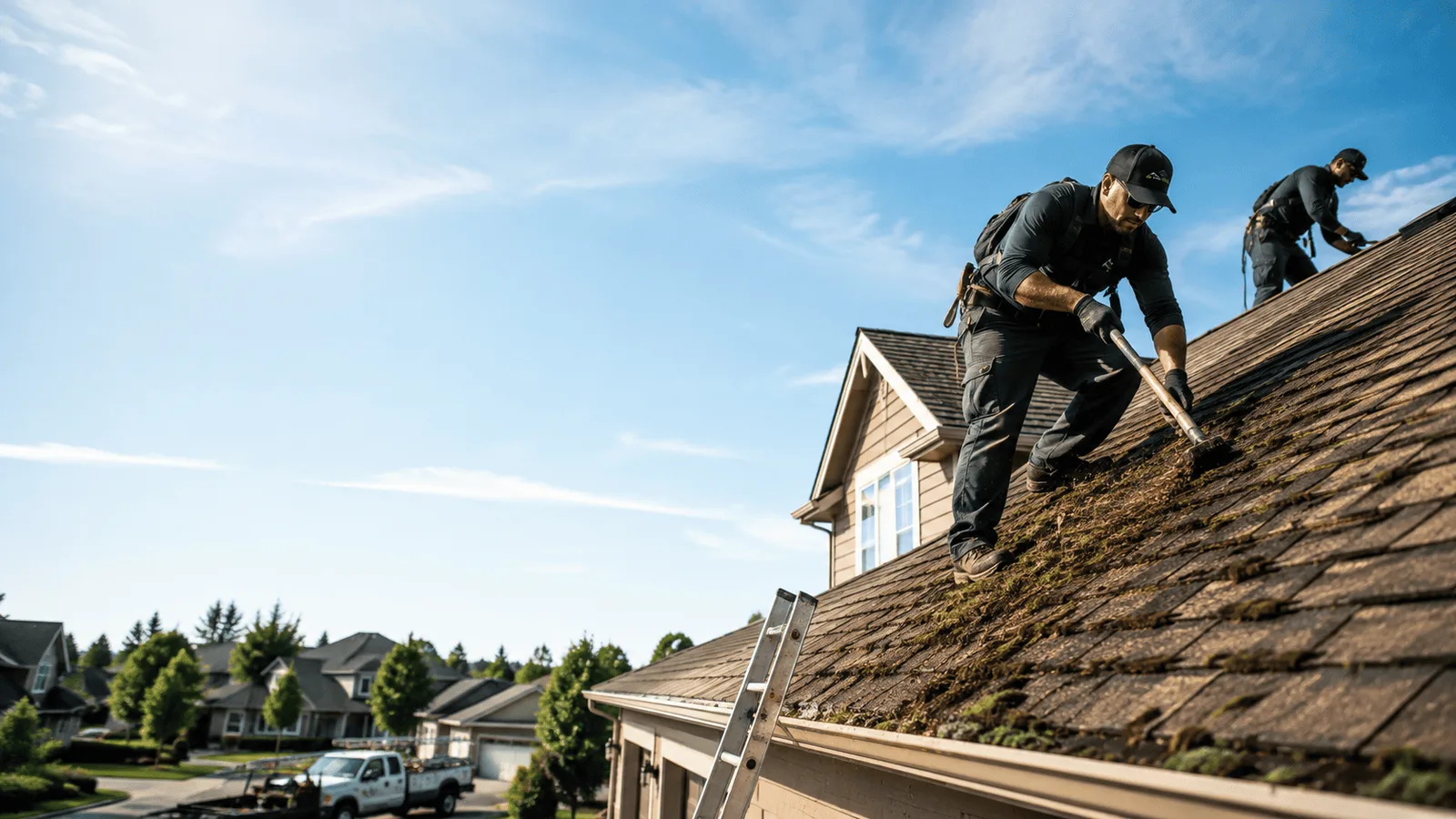 Roof Moss Removal in Etoile, TX near me